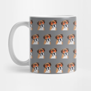 Boxer Dog Wearing Sunglasses Mug